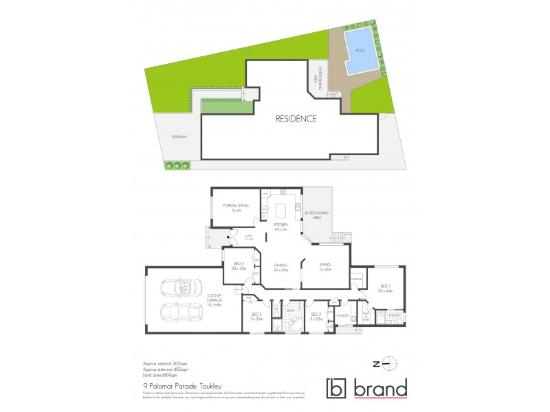 9 Palomar Parade, Toukley NSW 2263 Floorplan
