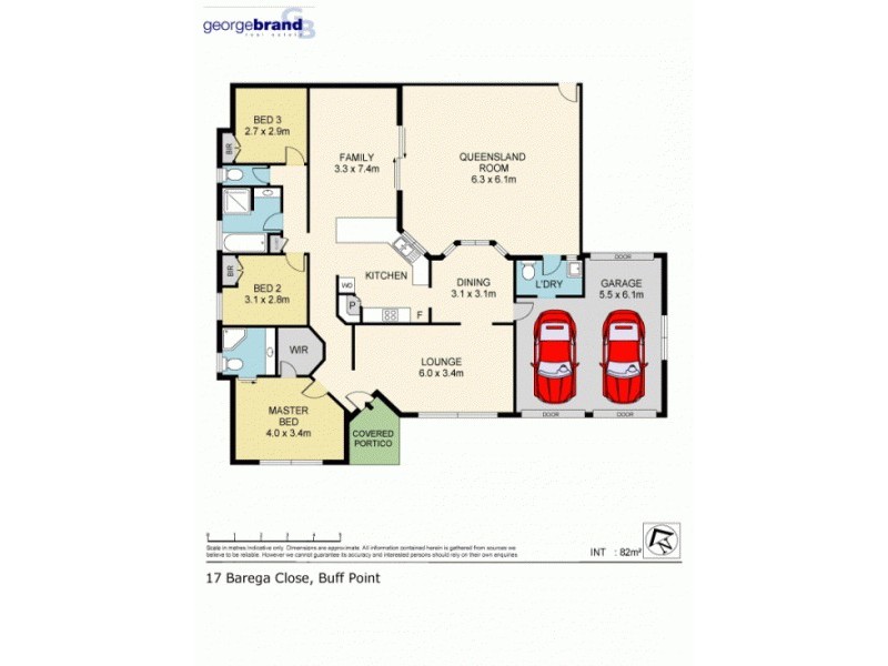 17 Barega Close, Buff Point NSW 2262 Floorplan