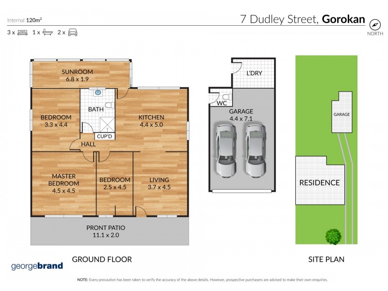 7 Dudley St, Gorokan NSW 2263 Floorplan