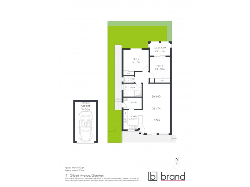 41 Gilbert Avenue, Gorokan NSW 2263 Floorplan