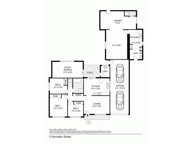 5 Kennedy Street, Gorokan NSW 2263 Floorplan