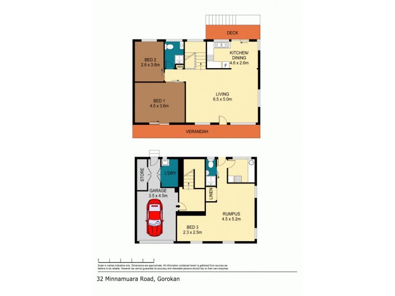 32 Minnamurra Road, Gorokan NSW 2263 Floorplan