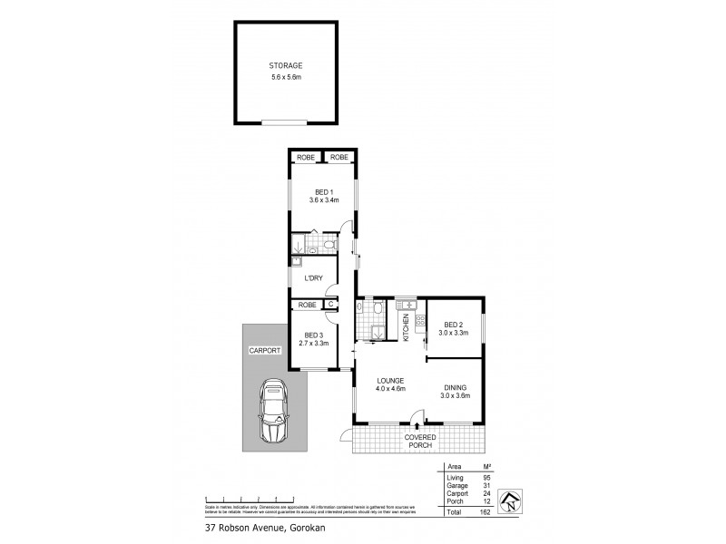 37 Robson Avenue, Gorokan NSW 2263 Floorplan