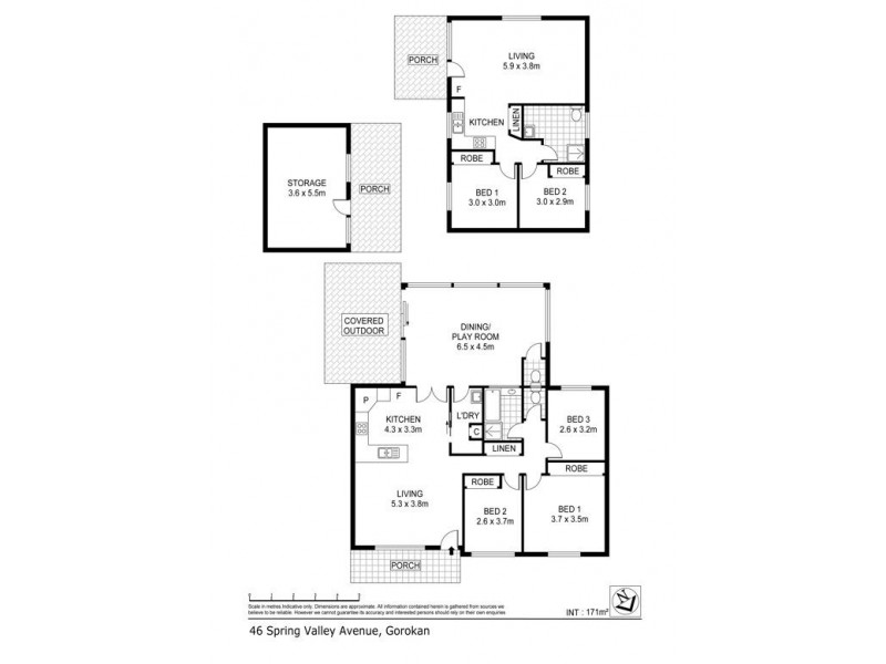 46 Spring Valley Ave, Gorokan NSW 2263 Floorplan