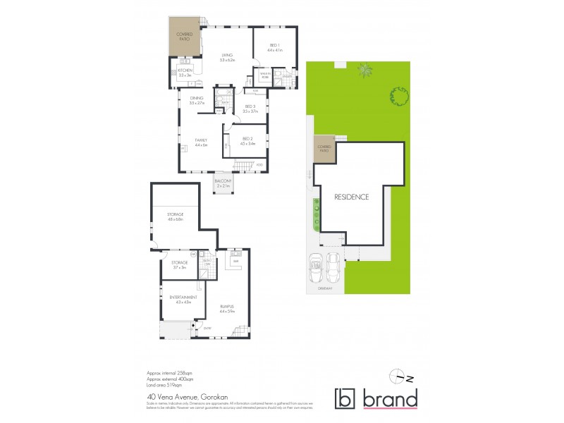 40 Vena Avenue, Gorokan NSW 2263 Floorplan