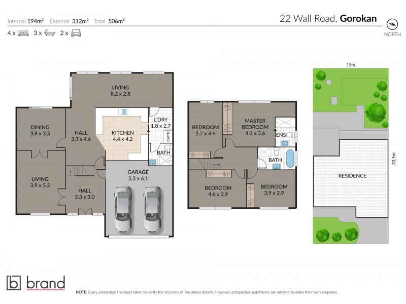 22 Wall Road, Gorokan NSW 2263 Floorplan