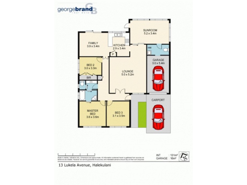 13 Lukela Avenue, Budgewoi NSW 2262 Floorplan