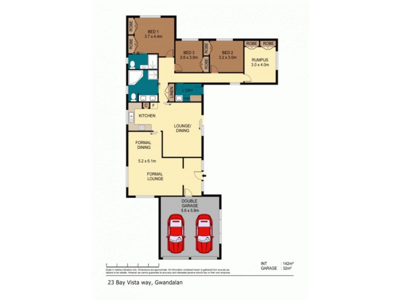 23 Bay Vista Way, Gwandalan NSW 2259 Floorplan