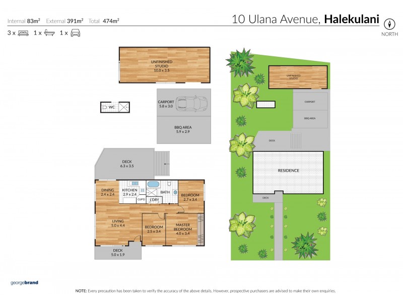 10 Ulana Avenue, Halekulani NSW 2262 Floorplan