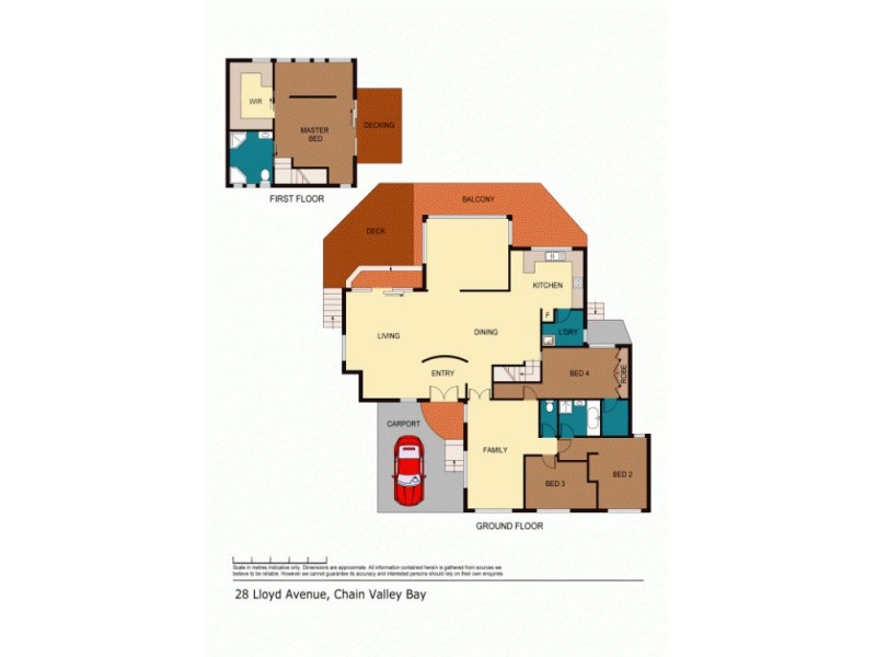 28 Lloyd Avenue, Chain Valley Bay NSW 2259 Floorplan