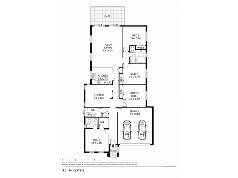 10 Florin Place, Wadalba NSW 2259 Floorplan