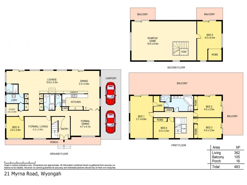 21 Myrna Road, Wyongah NSW 2259 Floorplan