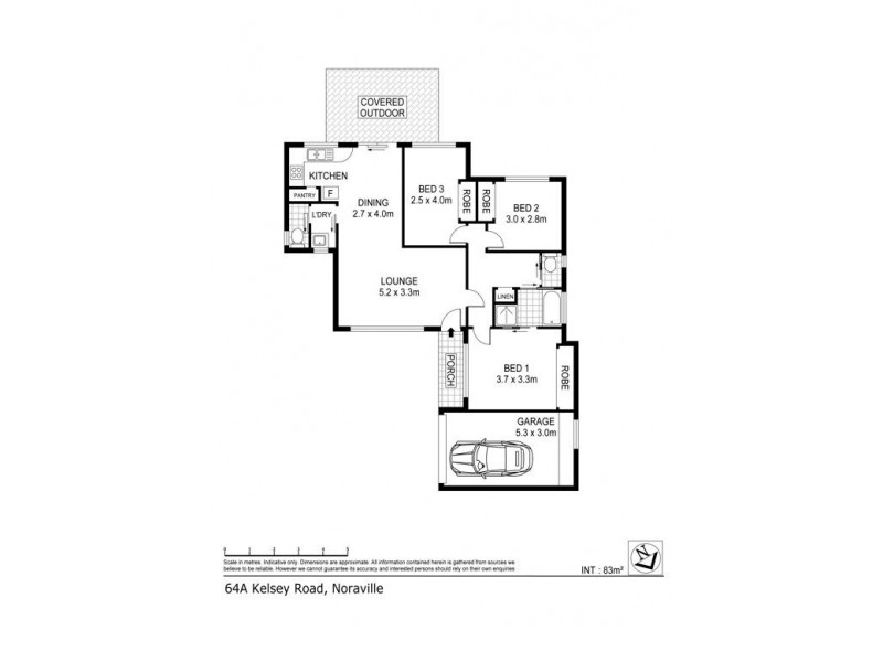 64a Kelsey Road, Noraville NSW 2263 Floorplan