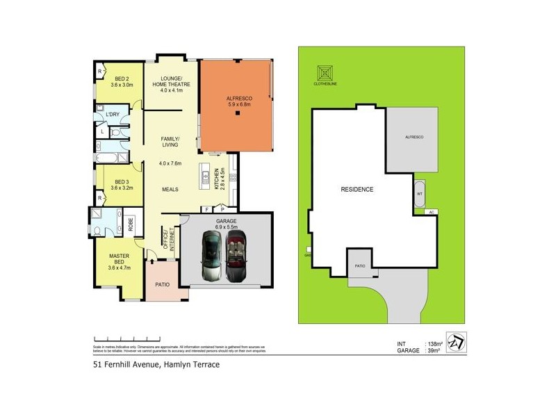 51 Fernhill Avenue, Hamlyn Terrace NSW 2259 Floorplan