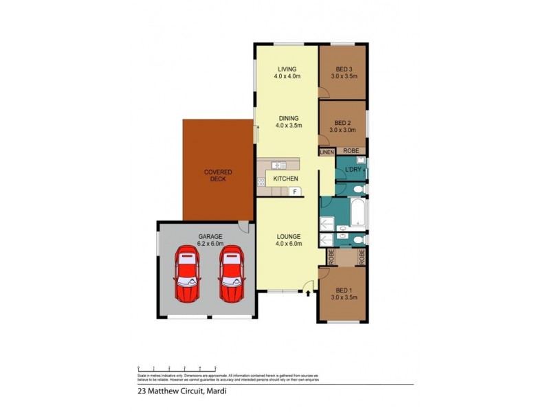 23 Matthew Circuit, Mardi NSW 2259 Floorplan