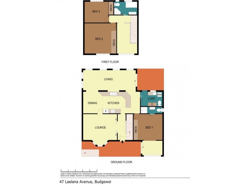 47 Laelana Avenue, Budgewoi NSW 2262 Floorplan