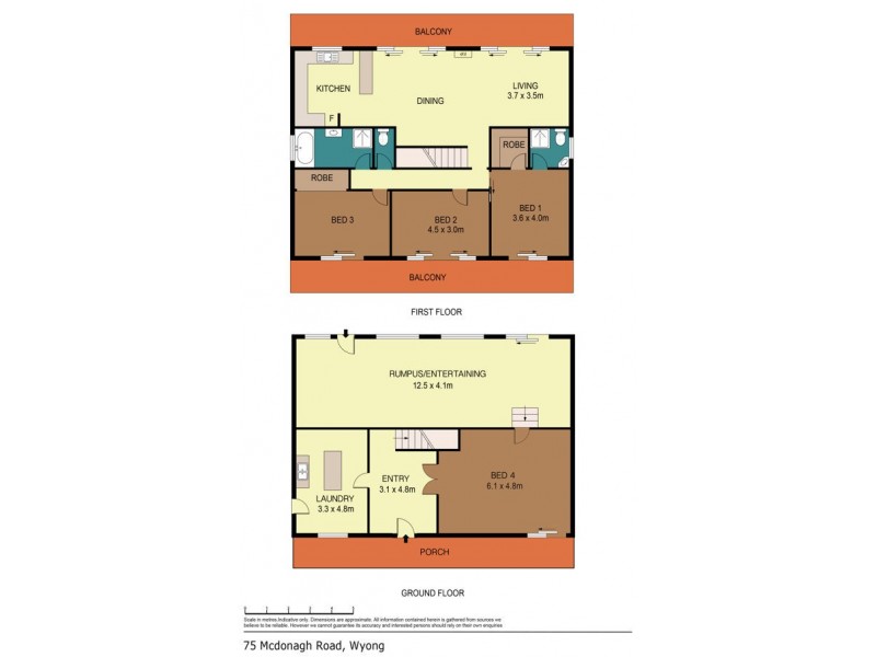 75 McDonagh Road, Wyong NSW 2259 Floorplan