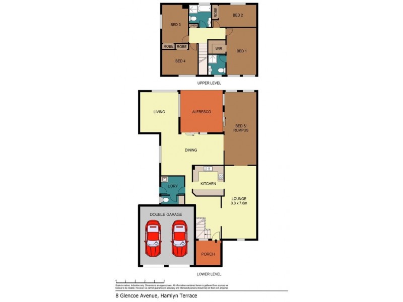 8 Glencoe Avenue, Hamlyn Terrace NSW 2259 Floorplan