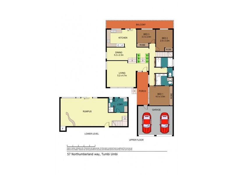 57 Northumberland Way, Tumbi Umbi NSW 2261 Floorplan