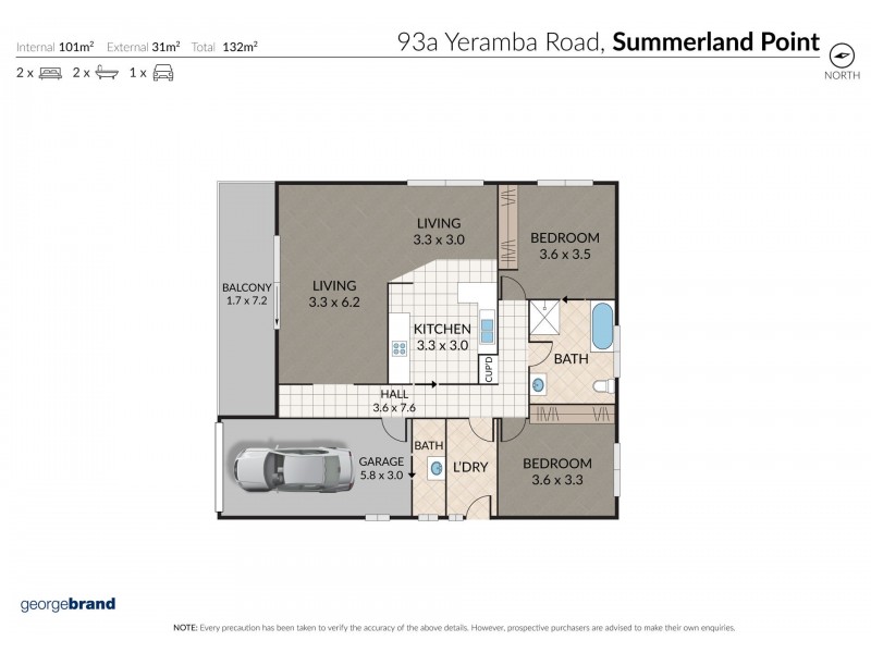 Summerland Point NSW 2259 Floorplan
