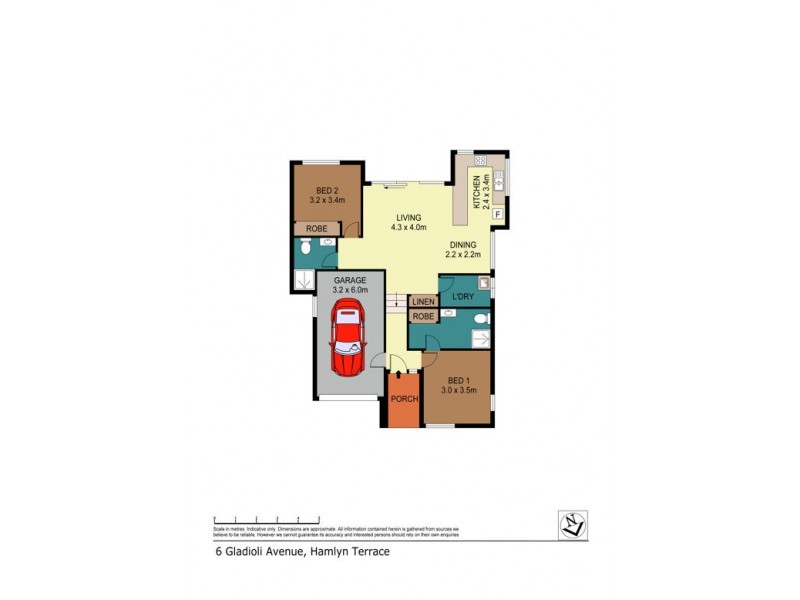 6 Gladioli Avenue, Hamlyn Terrace NSW 2259 Floorplan