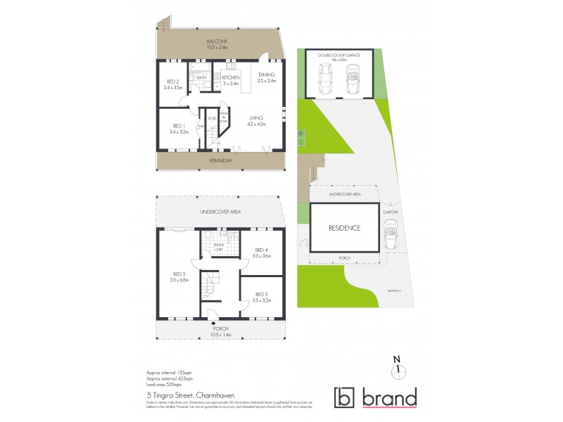5 Tingira Street, Charmhaven NSW 2263 Floorplan