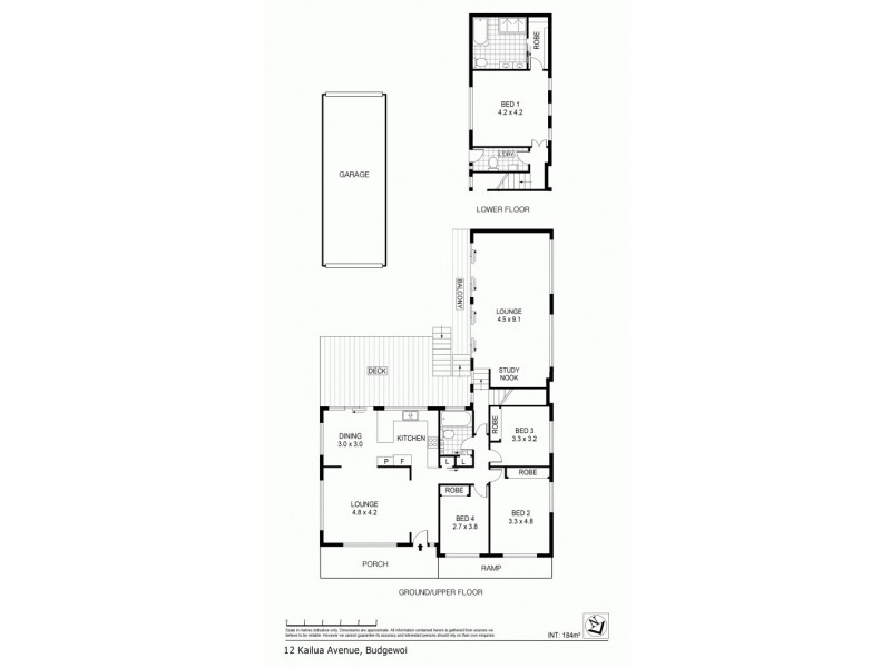12 Kailua Avenue, Budgewoi NSW 2262 Floorplan
