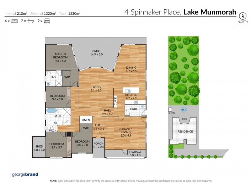 4 Spinnaker Place, Lake Munmorah NSW 2259 Floorplan