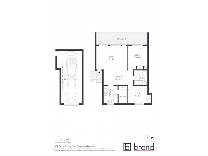 5/2 Mini Street, The Entrance North NSW 2261 Floorplan