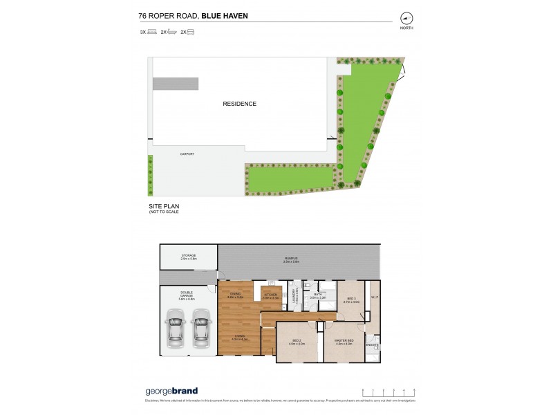 76 Roper Road, Blue Haven NSW 2262 Floorplan