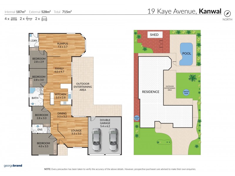 19 Kaye Avenue, Kanwal NSW 2259 Floorplan