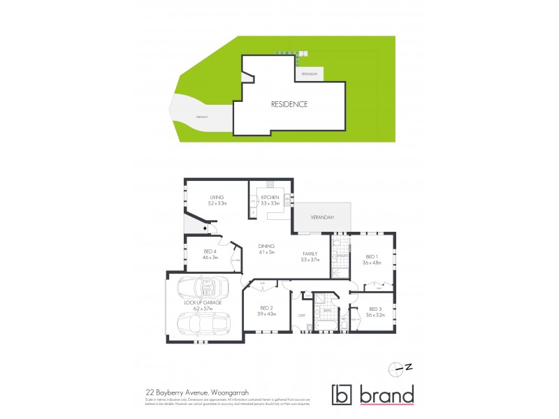 22 Bayberry Avenue, Woongarrah NSW 2259 Floorplan