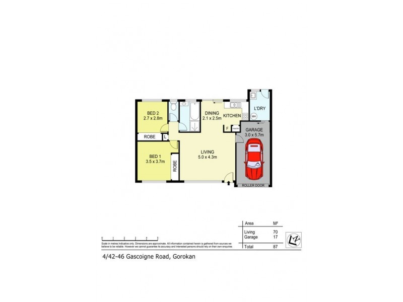 4/42 Gascoigne Road, Gorokan NSW 2263 Floorplan