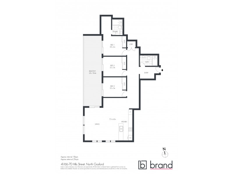 41/66-70 Hills Street, North Gosford NSW 2250 Floorplan