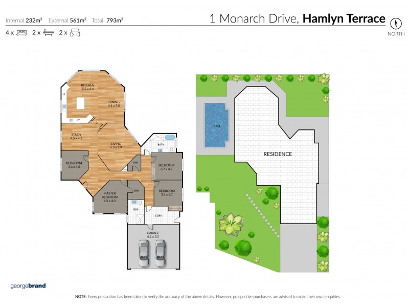 Hamlyn Terrace NSW 2259 Floorplan
