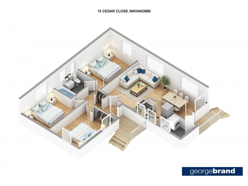 15 Cedar Close, Watanobbi NSW 2259 Floorplan
