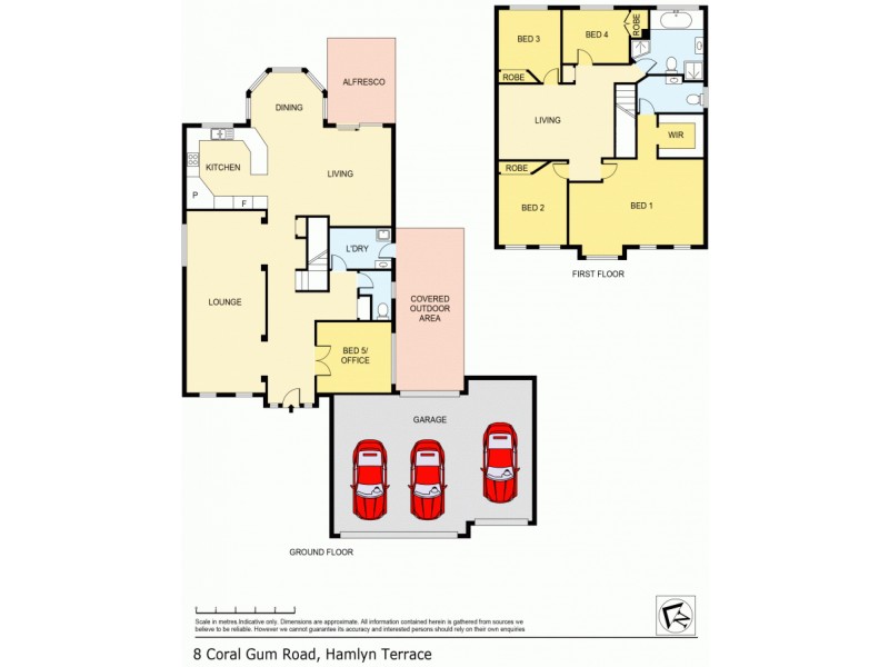 8 Coral Gum Road, Hamlyn Terrace NSW 2259 Floorplan