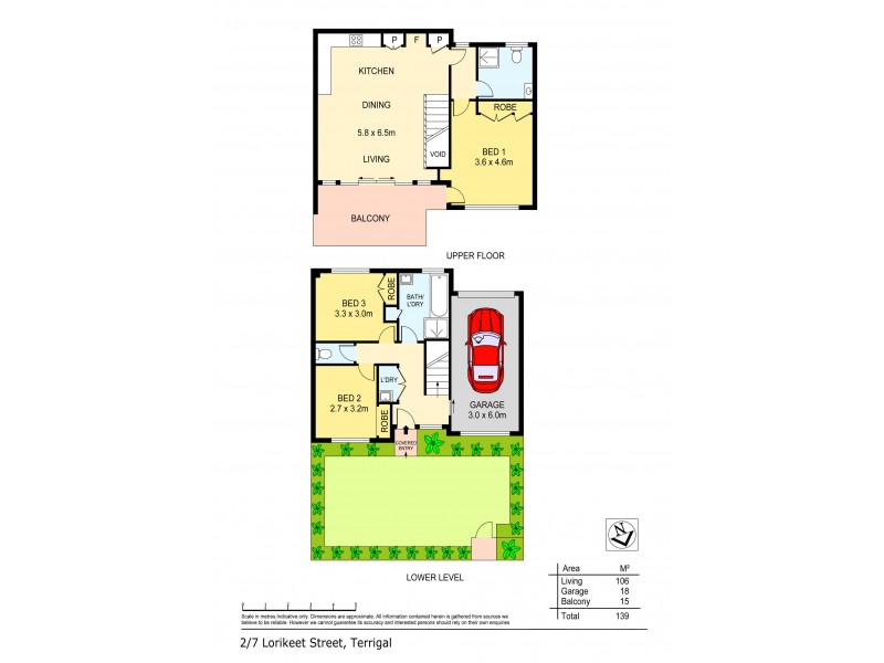 2/5-7 Lorikeet Street, Terrigal NSW 2260 Floorplan
