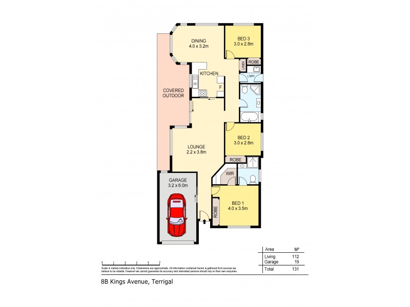 8B Kings Avenue, Terrigal NSW 2260 Floorplan