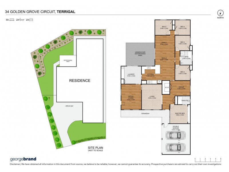 34 Golden Grove Circuit, Terrigal NSW 2260 Floorplan