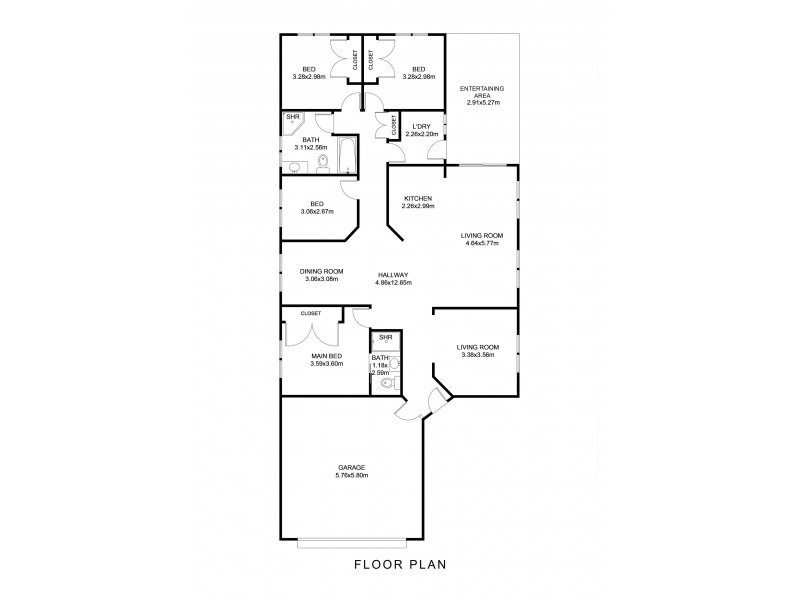53 White Swan Avenue, Blue Haven NSW 2262 Floorplan