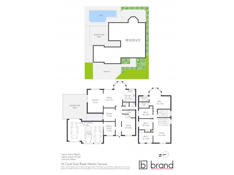 16 Coral Gum Road, Hamlyn Terrace NSW 2259 Floorplan