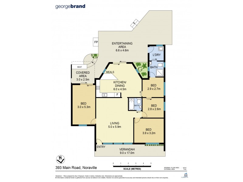 393 Main Road, Noraville NSW 2263 Floorplan
