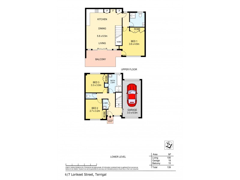 6/5-7 Lorikeet Street, Terrigal NSW 2260 Floorplan