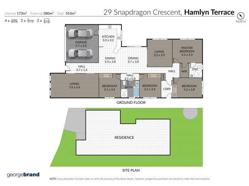 Hamlyn Terrace NSW 2259 Floorplan