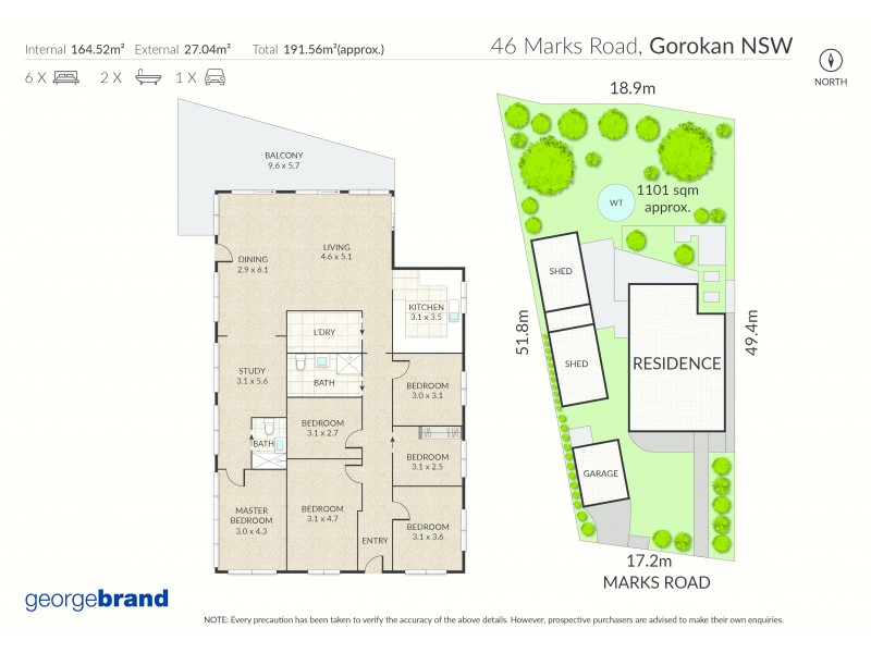 46 Marks Road, Gorokan NSW 2263 Floorplan
