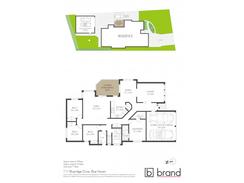 111 Blueridge Drive, Blue Haven NSW 2262 Floorplan