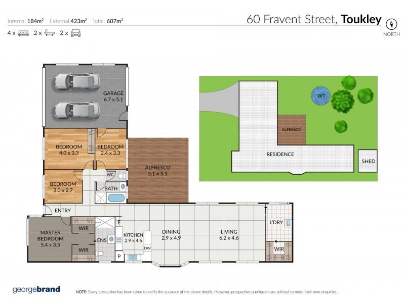60 Fravent Street, Toukley NSW 2263 Floorplan