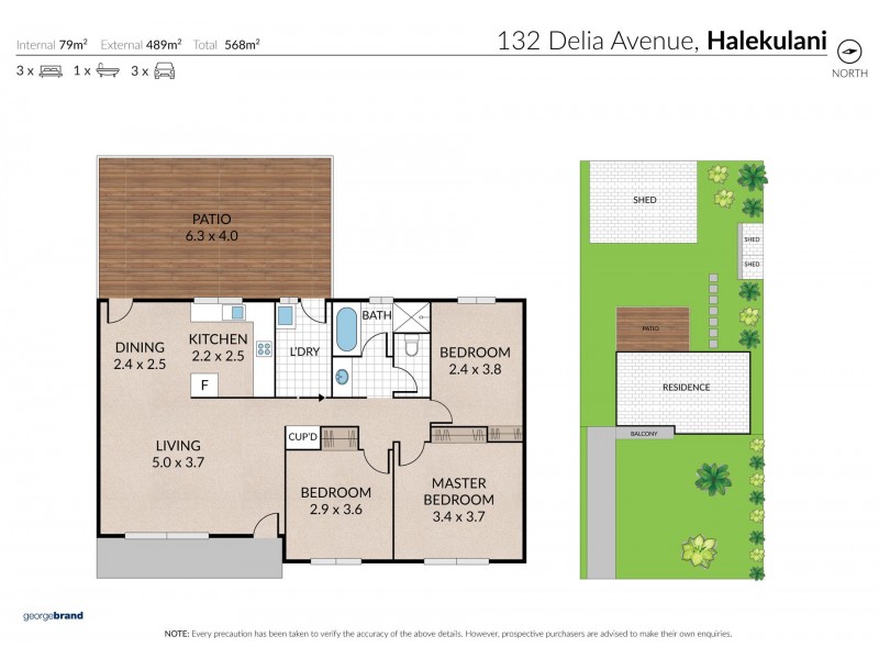 132 Delia Avenue, Halekulani NSW 2262 Floorplan