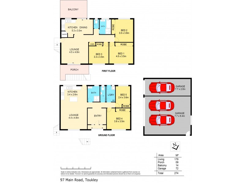 97 Main Road, Toukley NSW 2263 Floorplan